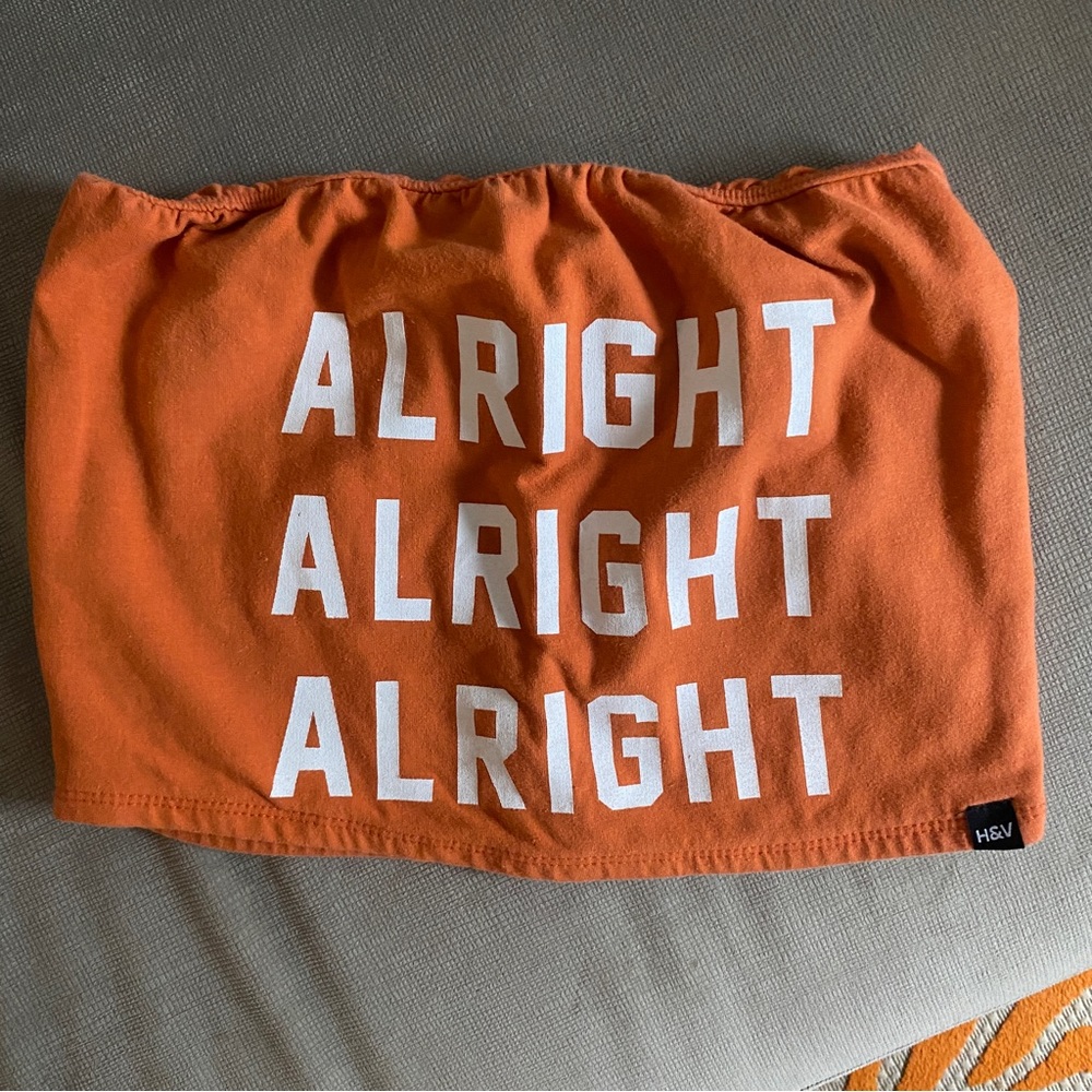 University of Texas at Austin Strapless Top